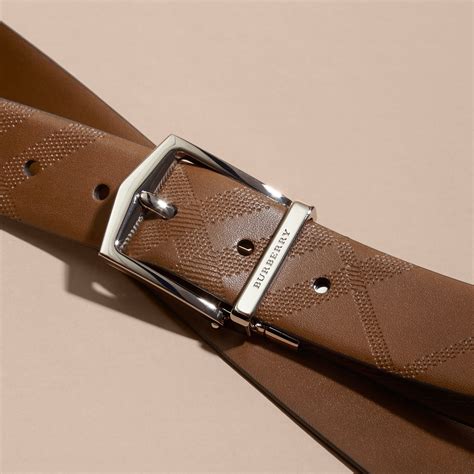 burberry embossed check belt|Women’s Designer Belts .